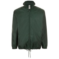 Ветровка унисекс Shift зеленая, XXL