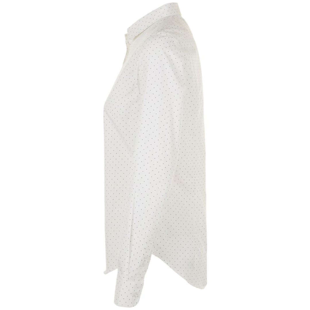 Рубашка женская Becker Women белый/темно-синий, XXL