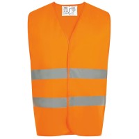 Жилет светоотражающий Secure Pro оранжевый неон, S/M