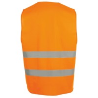 Жилет светоотражающий Secure Pro оранжевый неон, S/M