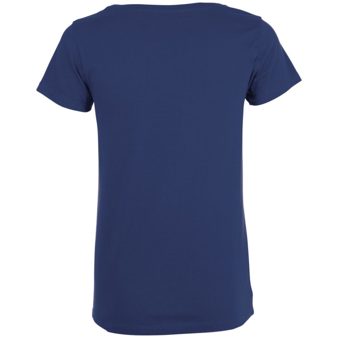 Футболка женская Mia темно-синяя, M