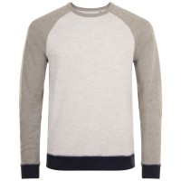 Толстовка унисекс Sandro светлый/темный меланж, 3XL