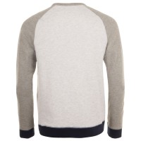 Толстовка унисекс Sandro светлый/темный меланж, 3XL