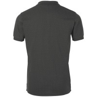 Рубашка поло мужская Brandy Men, темно-серая с белым, L