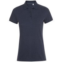 Рубашка поло женская Brandy Women темно-синий с белым, XXL