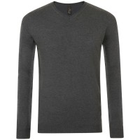 Пуловер мужской Glory Men черный меланж, 3XL