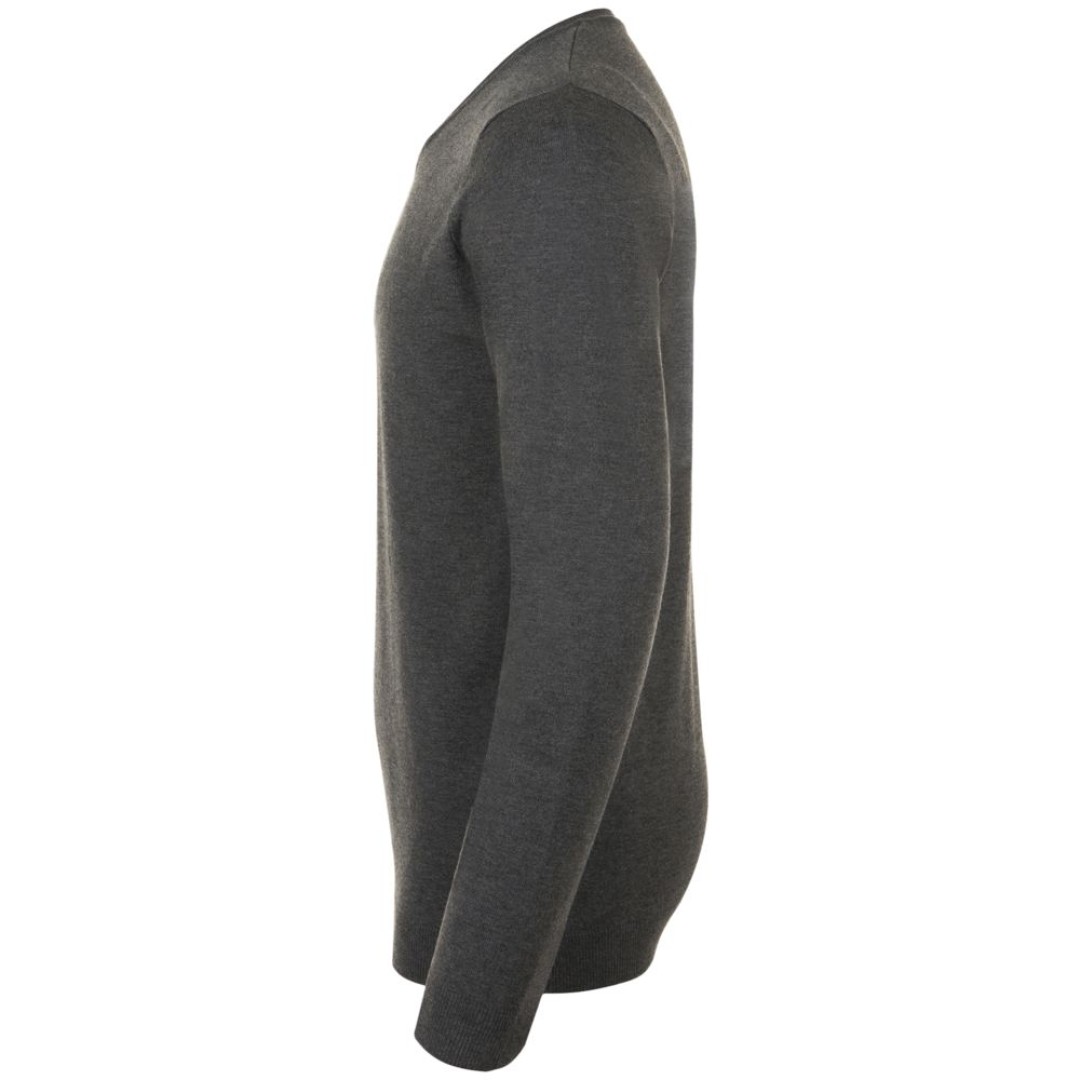 Пуловер мужской Glory Men черный меланж, L