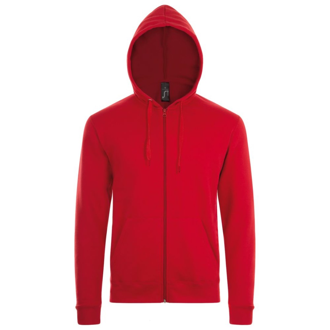 Толстовка унисекс Stone красная, 3XL