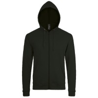 Толстовка унисекс Stone черная, 3XL