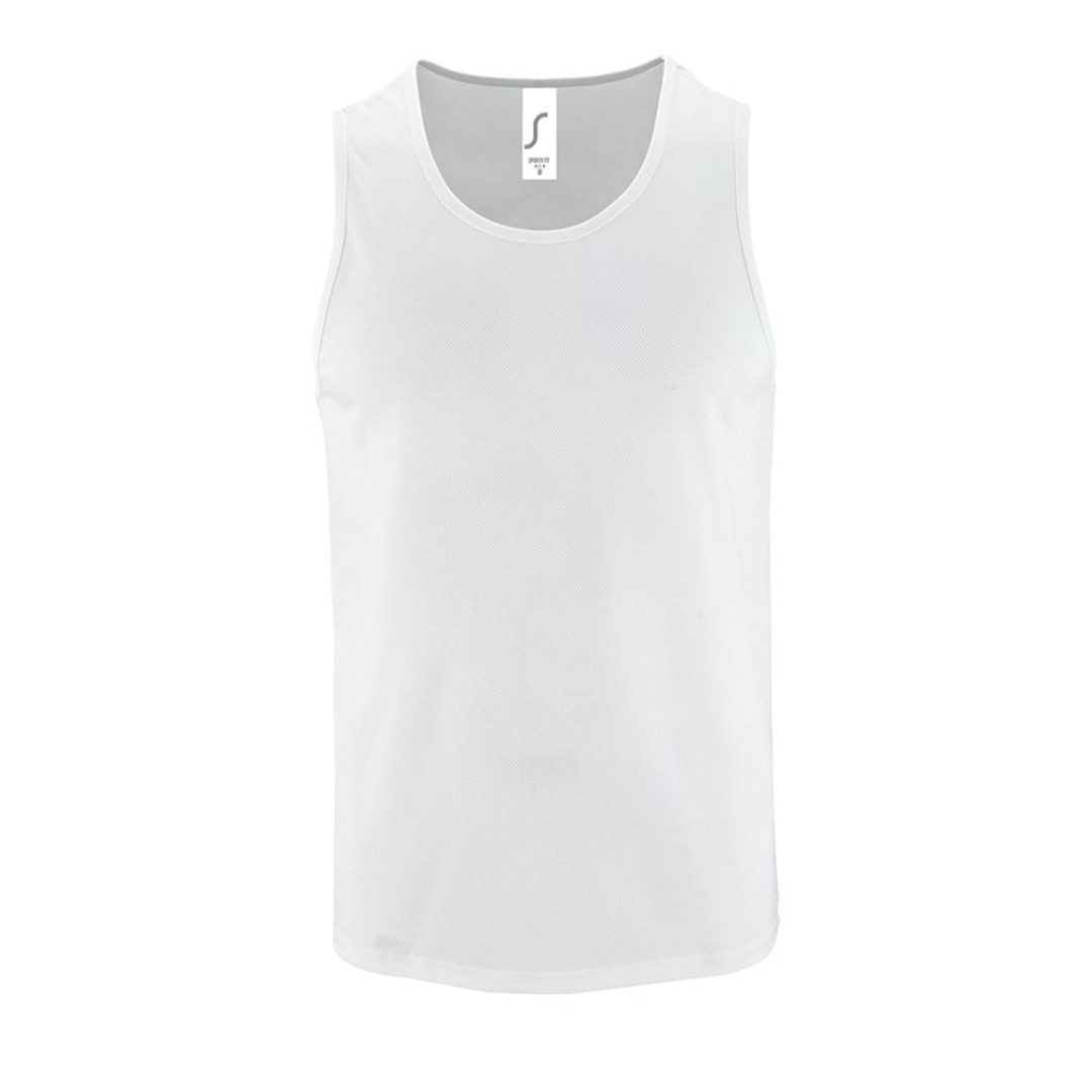 Майка мужская Sporty TT Men белая, L