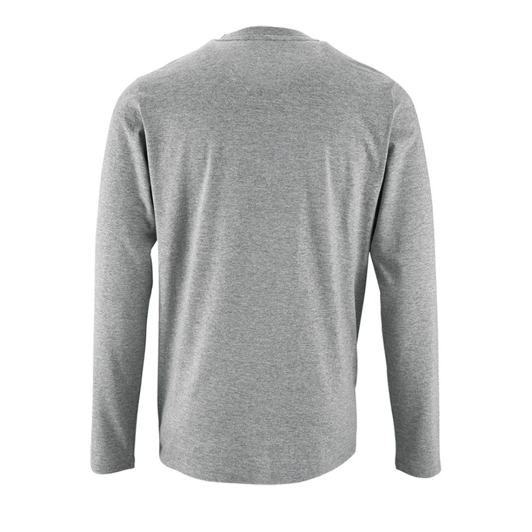 Футболка с длинным рукавом Imperial LSL Men серый меланж, XXL