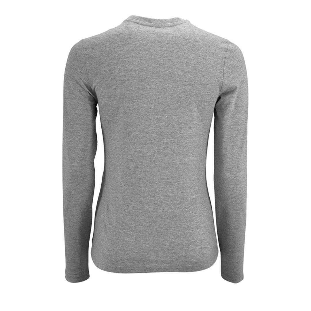 Футболка с длинным рукавом Imperial LSL Women серый меланж, XL