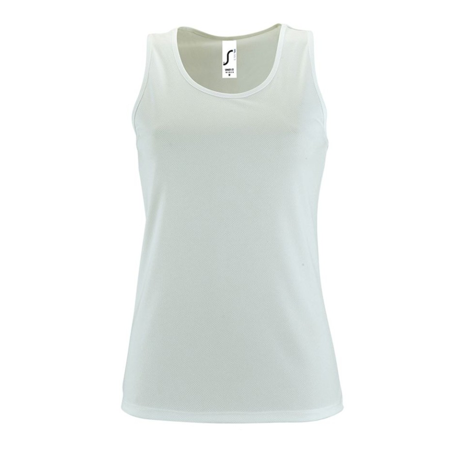 Майка женская Sporty TT Women белая, XS