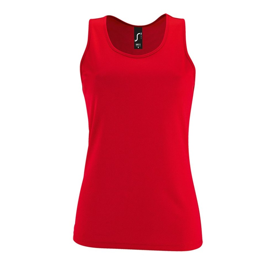 Майка женская Sporty TT Women красная, XS