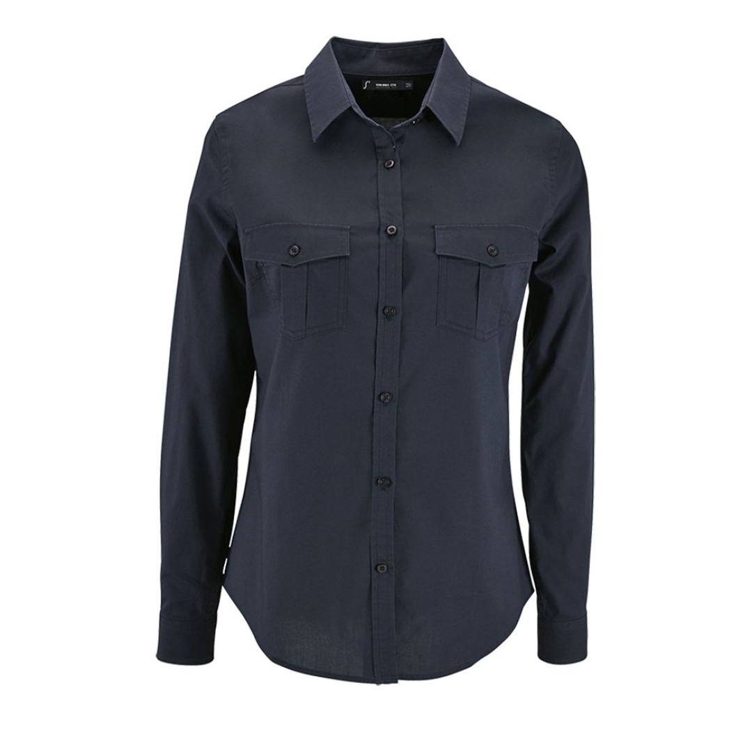 Рубашка женская Burma Women темно-синяя, M