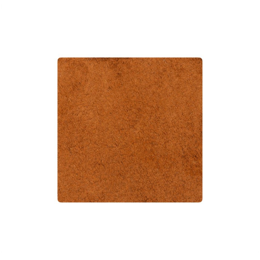 Лейбл кожаный Sinatu, S, горчичный