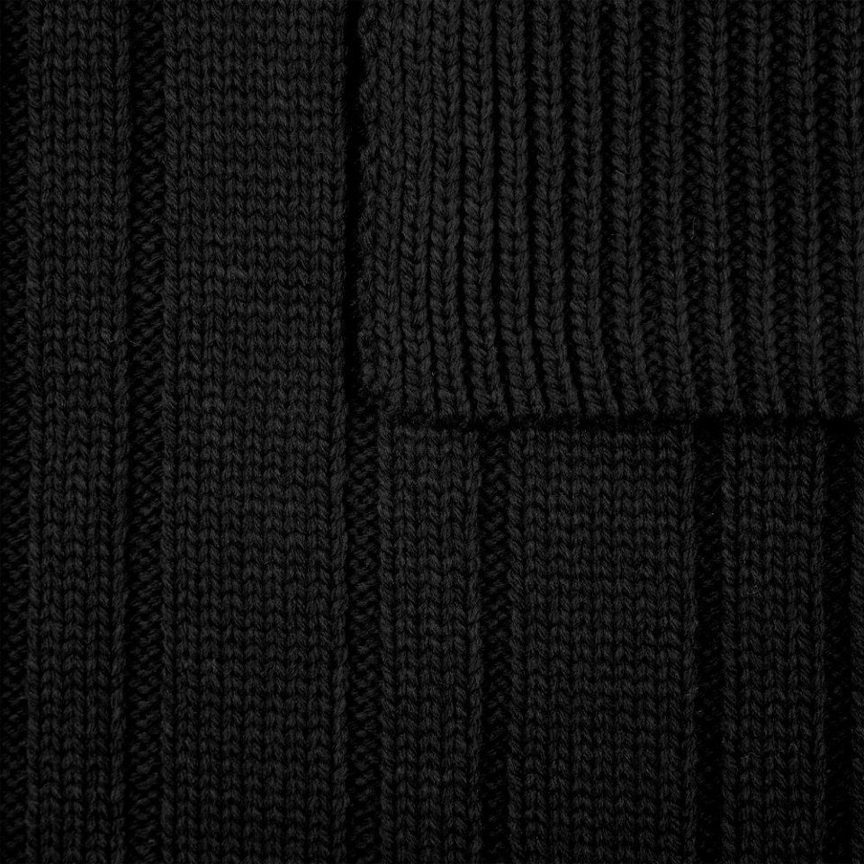 Шарф Knit Beat, черный