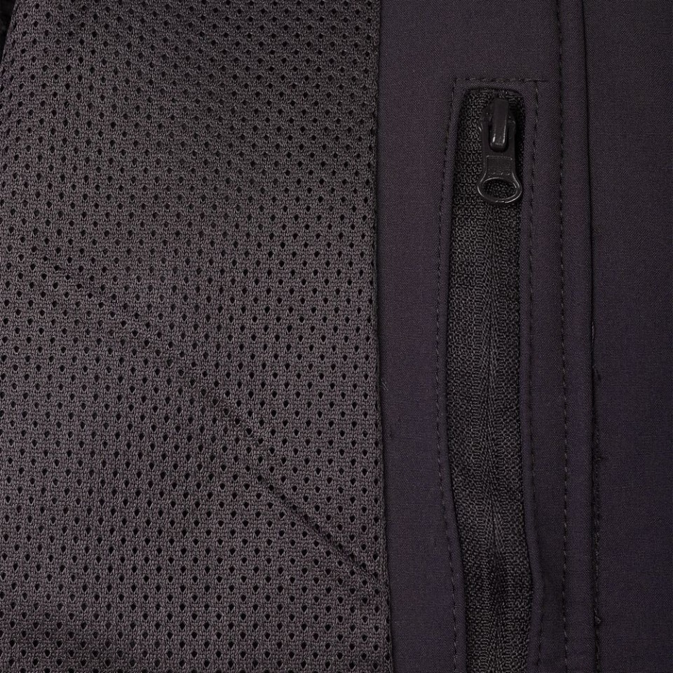 Куртка женская Hooded Softshell черная, L