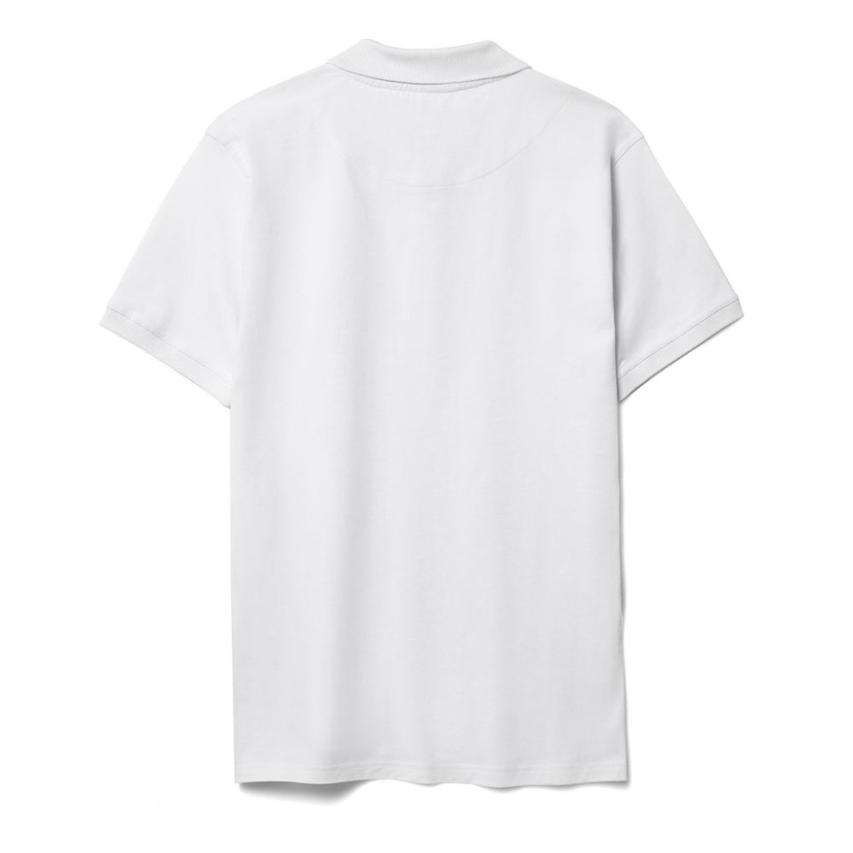 Рубашка поло мужская Virma Stretch, белая, L