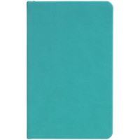 Блокнот Cluster Mini в клетку, бирюзовый