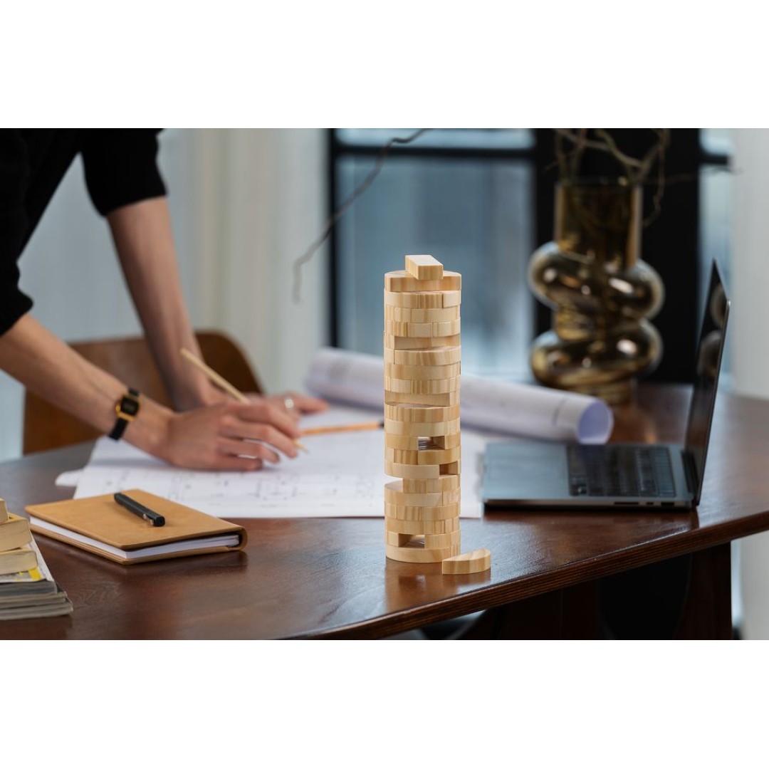 Игра «Круглая башня», неокрашенная