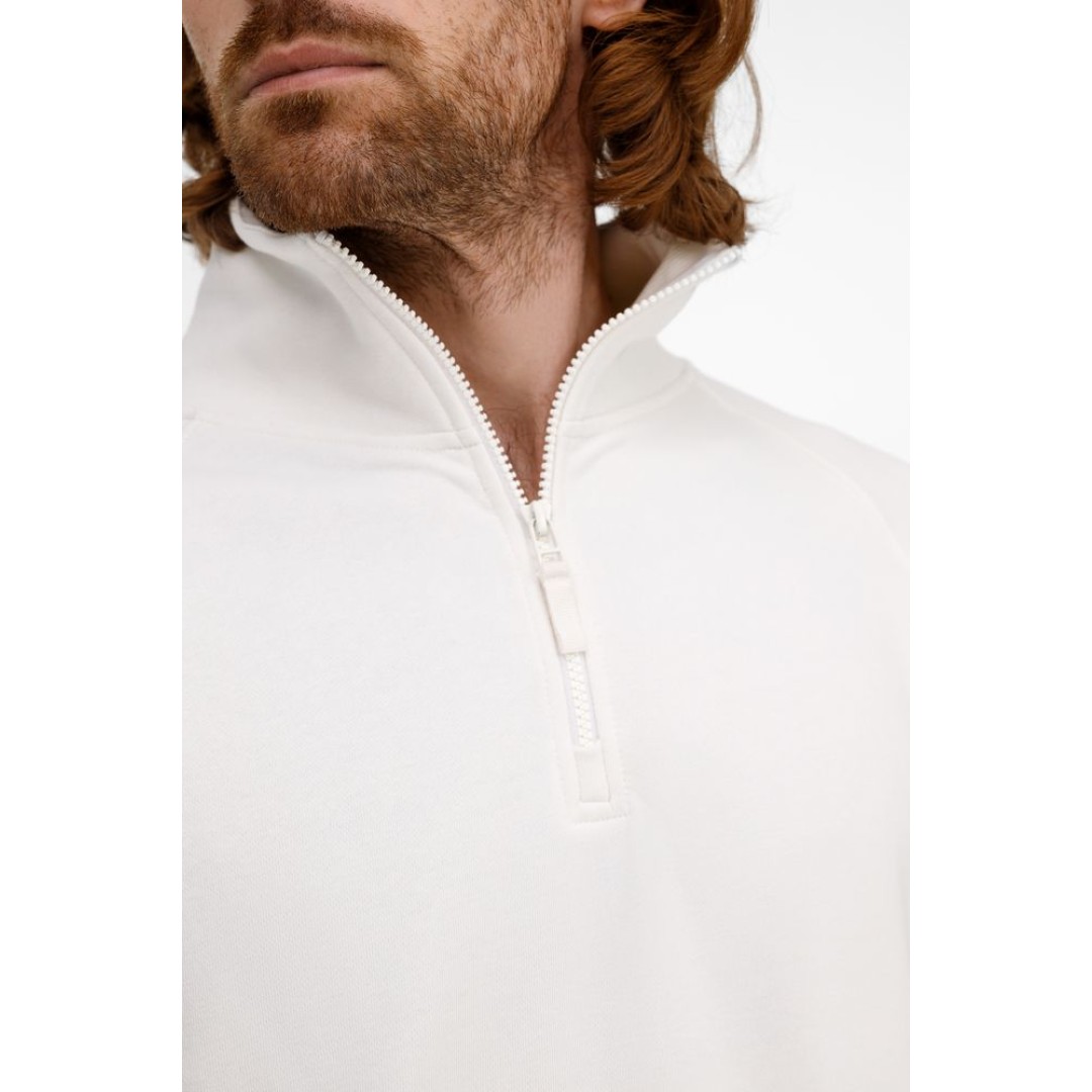 Толстовка унисекс S3, молочно-белая