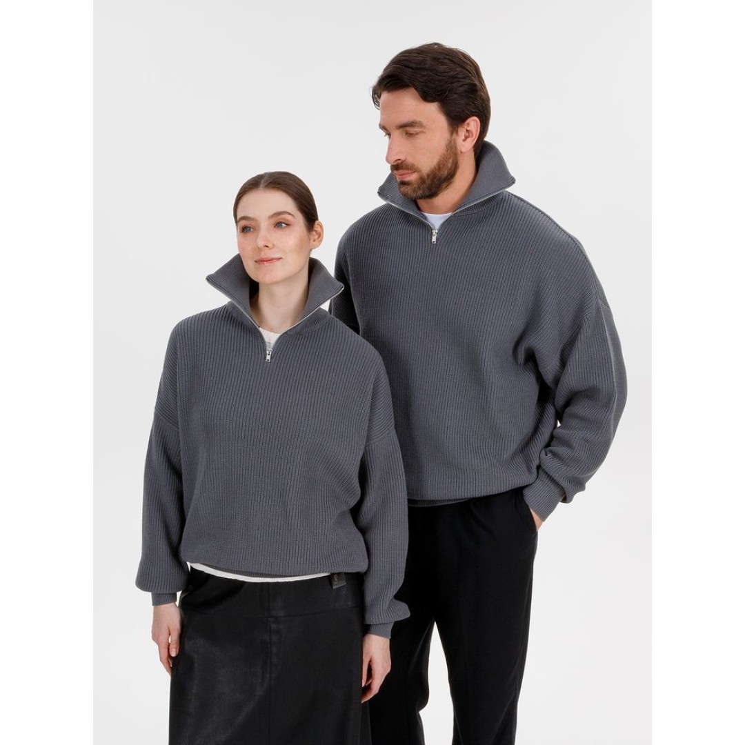 Джемпер Siluetti Birne, серый, размер S/M