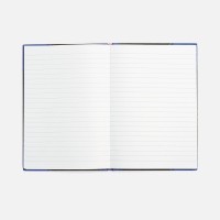 Блокнот Accenti, черный с синим