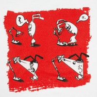 Футболка женская «Ногиотушей», белая, S