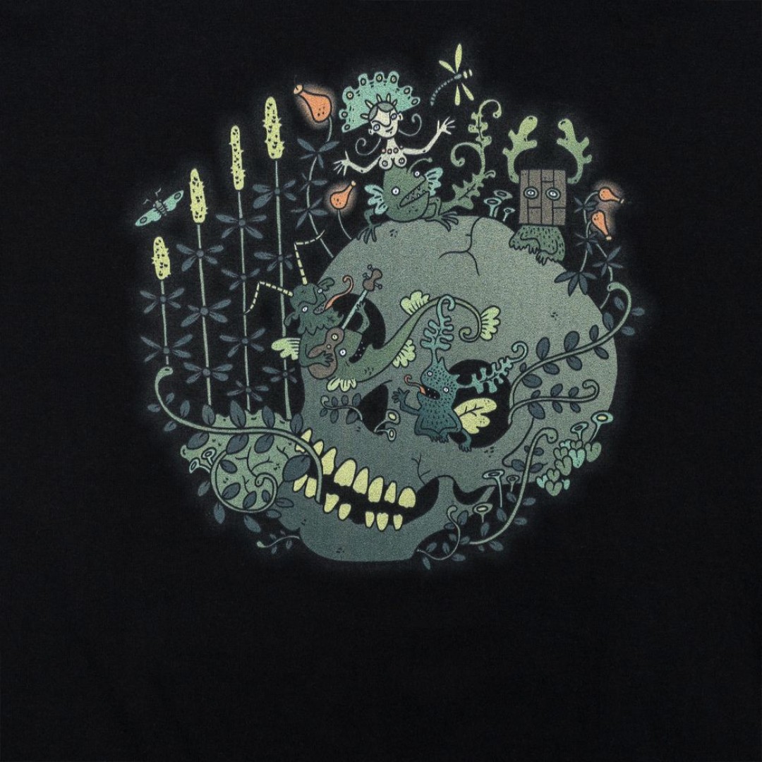 Футболка «Серенада», черная, S