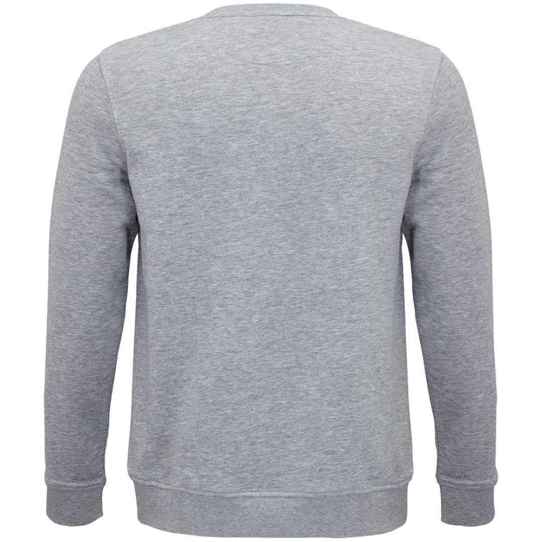 Свитшот унисекс Comet, серый меланж, S