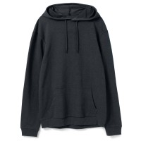 Толстовка с капюшоном унисекс Hoodie, темно-серая, XS