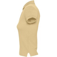 Рубашка поло женская People 210, бежевая