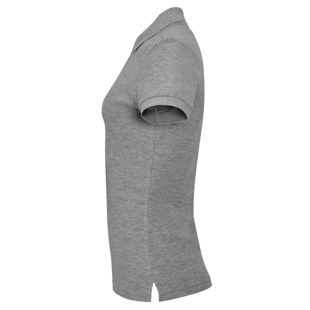 Рубашка поло женская Passion серый меланж, XXL