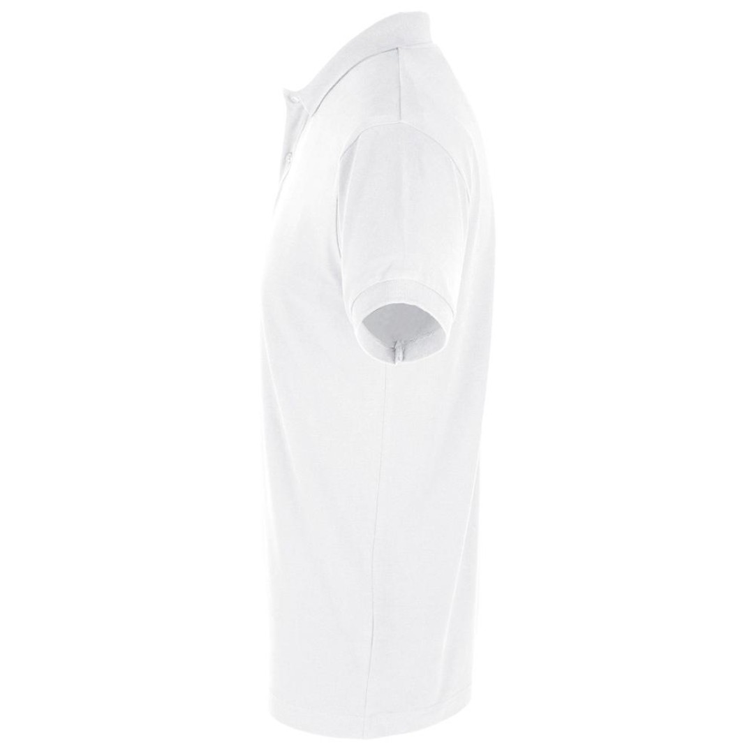 Рубашка поло мужская Perfect Men 180 белая, XL