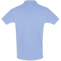 Рубашка поло мужская Perfect Men 180 голубая, L