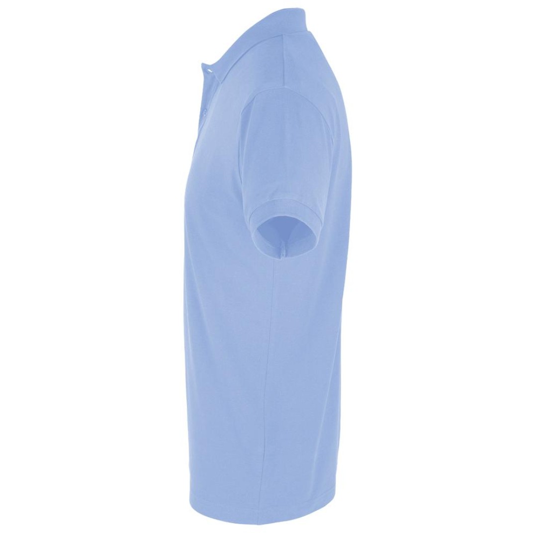 Рубашка поло мужская Perfect Men 180 голубая, XL