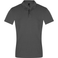Рубашка поло мужская Perfect Men 180 темно-серая, 3XL