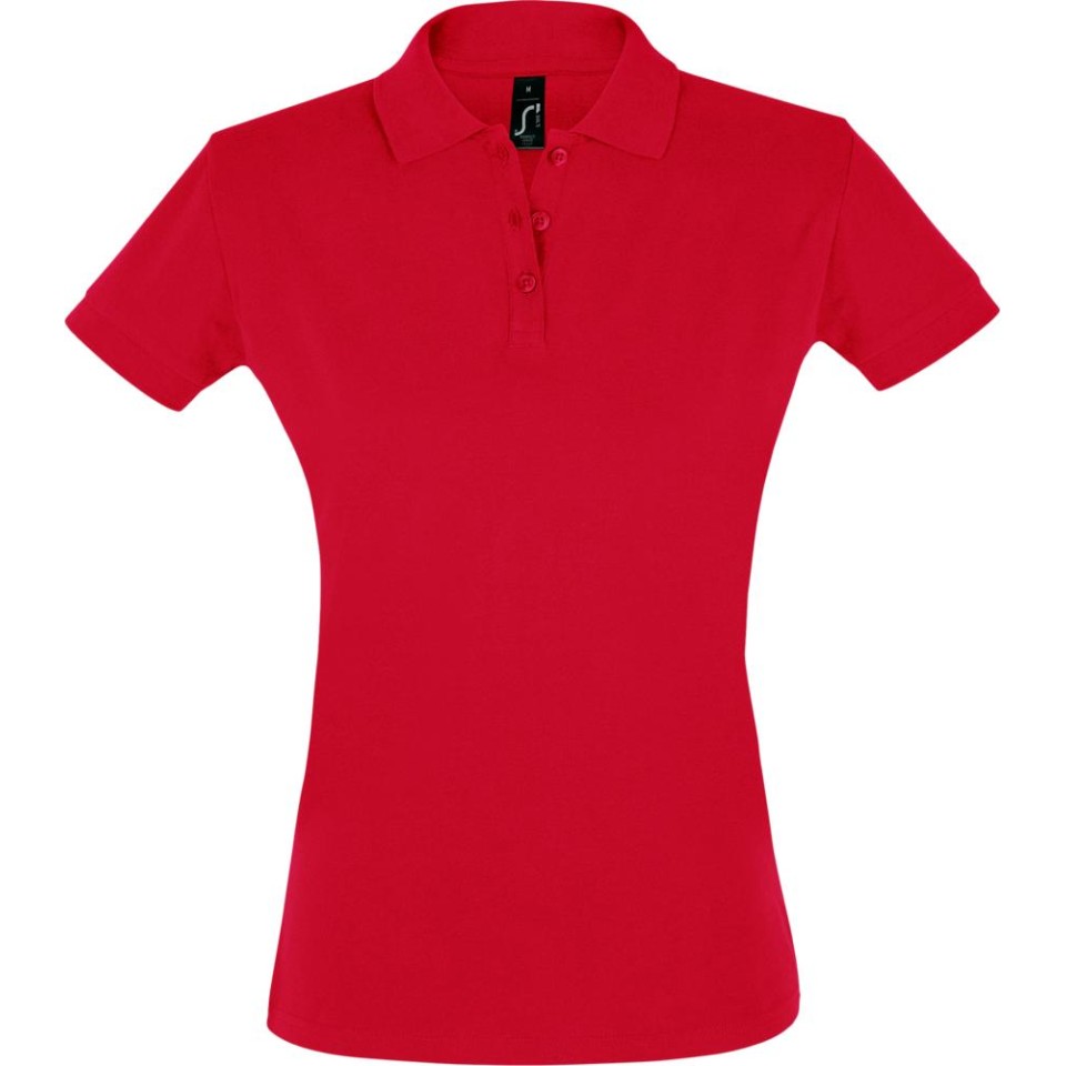 Рубашка поло женская Perfect Women 180 красная, XL