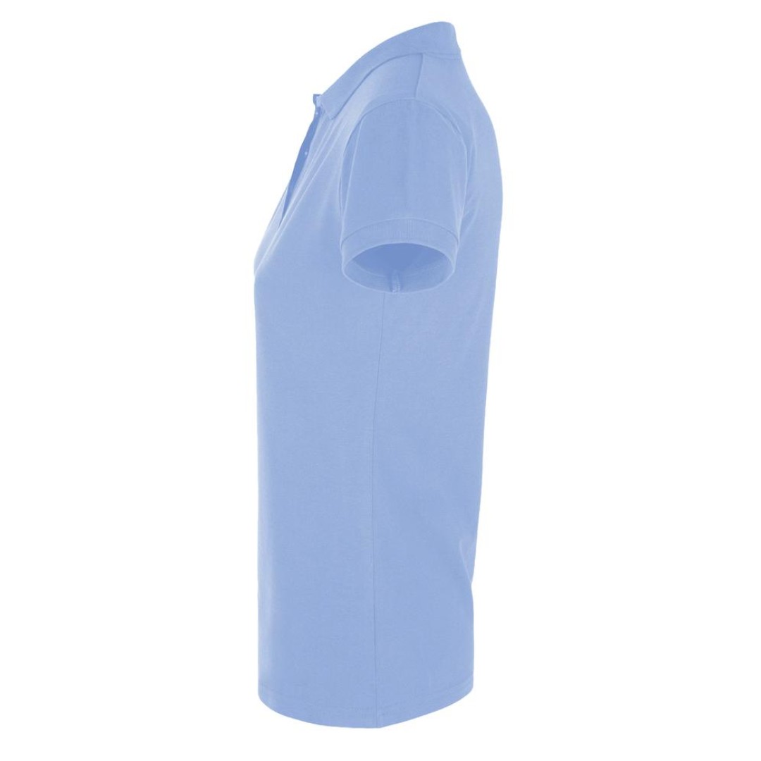 Рубашка поло женская Perfect Women 180 голубая, S