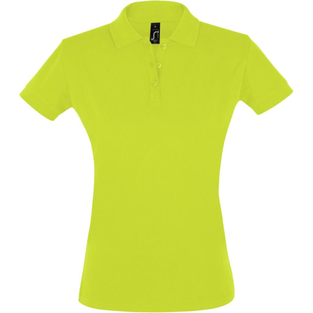 Рубашка поло женская Perfect Women 180 зеленое яблоко