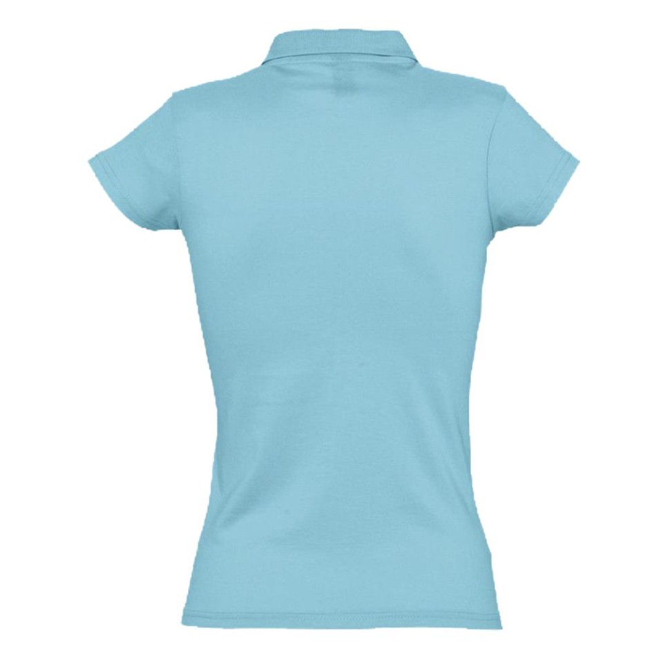Рубашка поло женская Prescott women 170 бирюзовая, S