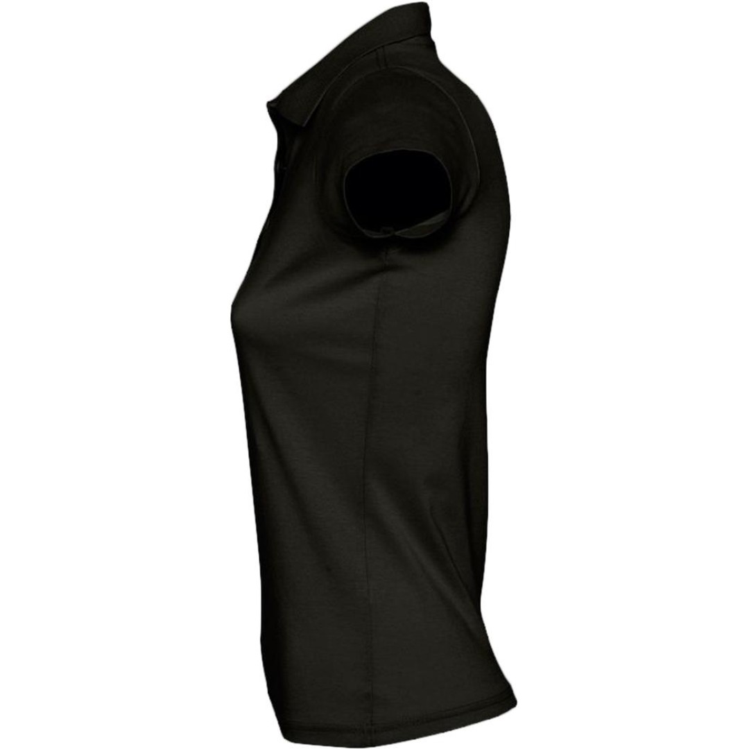Рубашка поло женская Prescott women 170 черная, M