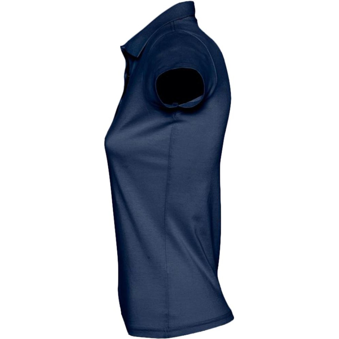 Рубашка поло женская Prescott women 170 темно-синяя, XXL