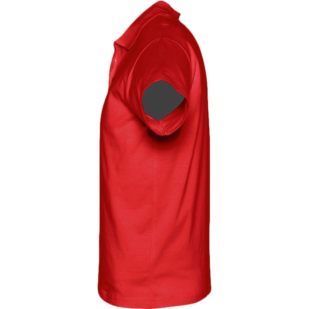 Рубашка поло мужская Prescott men 170 красная, XL