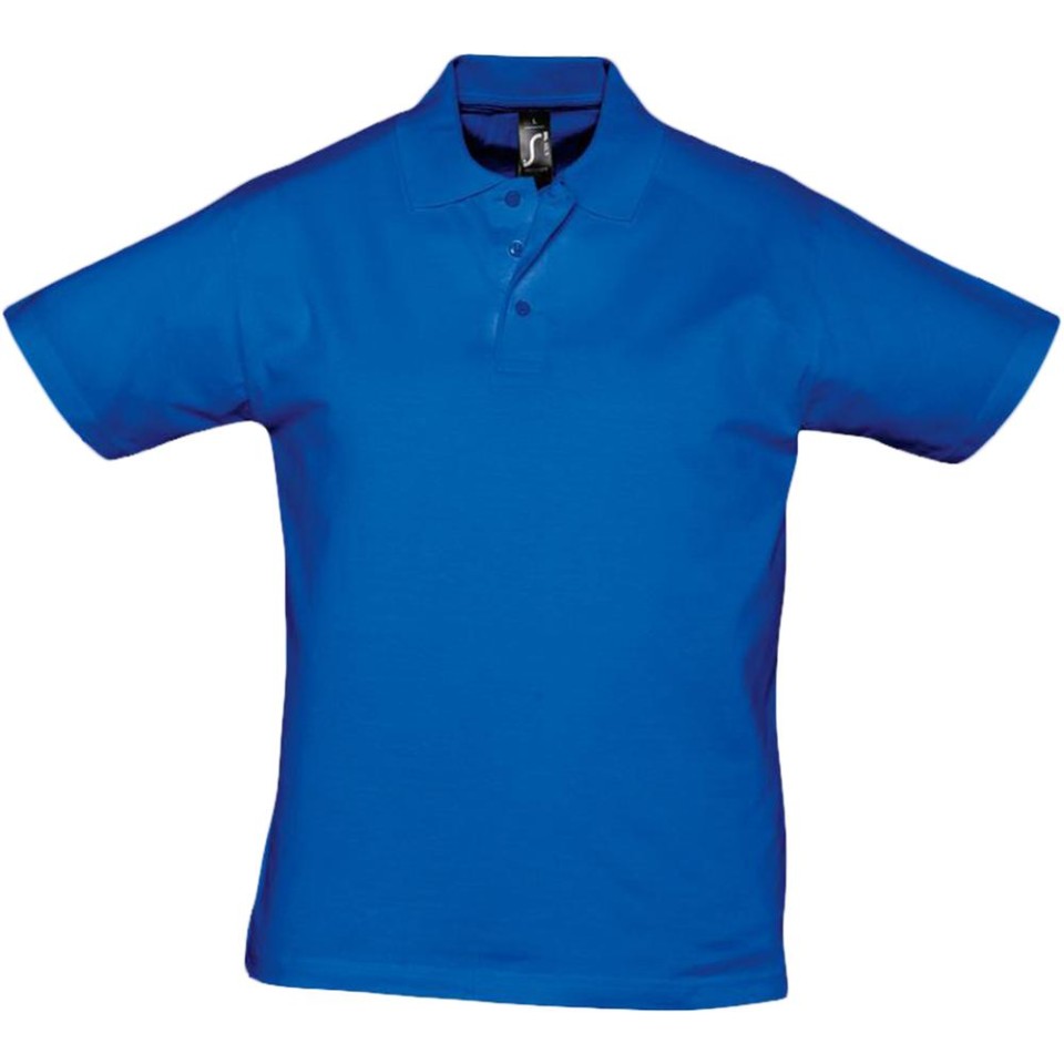Рубашка поло мужская Prescott men 170 ярко-синяя, XL