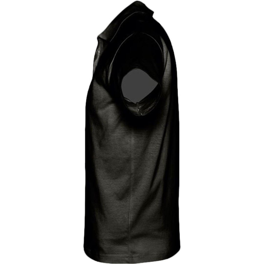 Рубашка поло мужская Prescott men 170 черная, 3XL