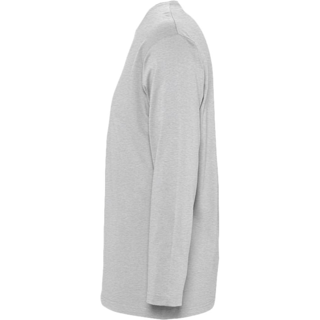 Футболка мужская с длинным рукавом Monarch 150 серый меланж, XXL