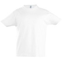 Футболка детская Imperial Kids белая, на рост 96-104 см (4 года)