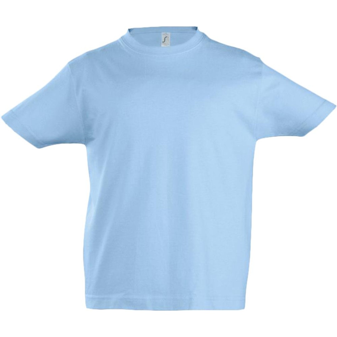 Футболка детская Imperial Kids 190 голубая, на рост 106-116 см (6 лет)